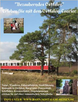 mit der Eisenbahn durch die reizvolle Landschaft der Romanik